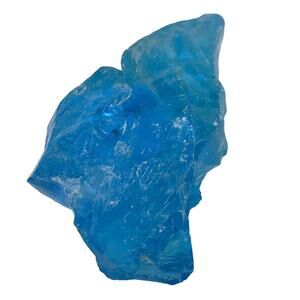 Sky Blue Transparent Art Glass Cullet #SM2340